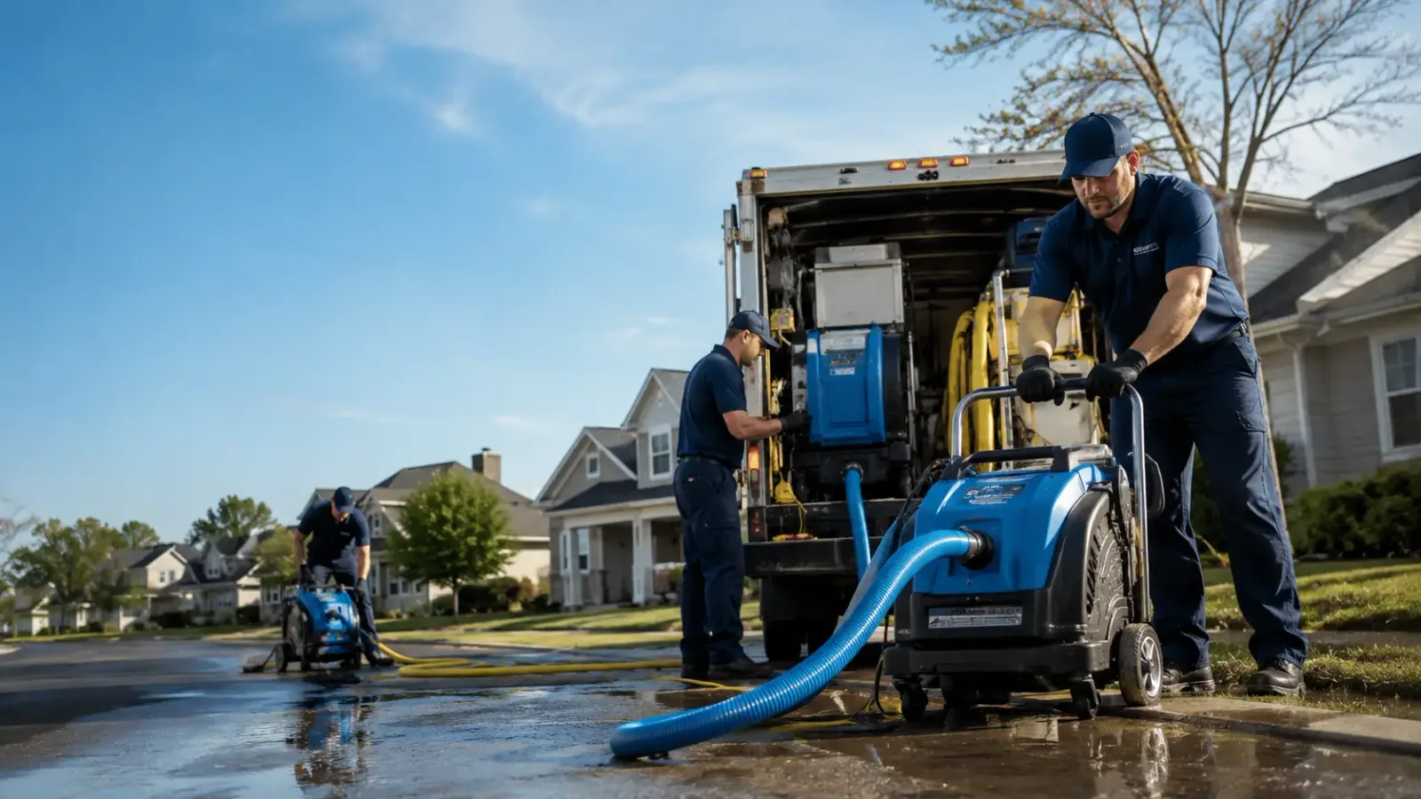 Flood Damage Cleanup in Point Reyes Station, CA